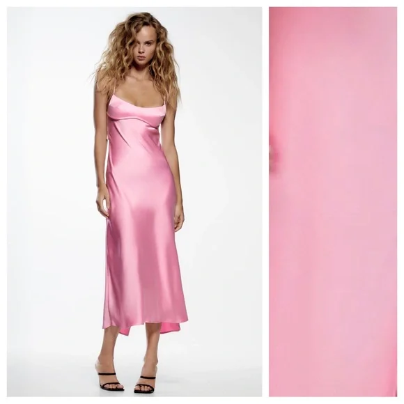 knee length dresses for ladies Zara main image 0